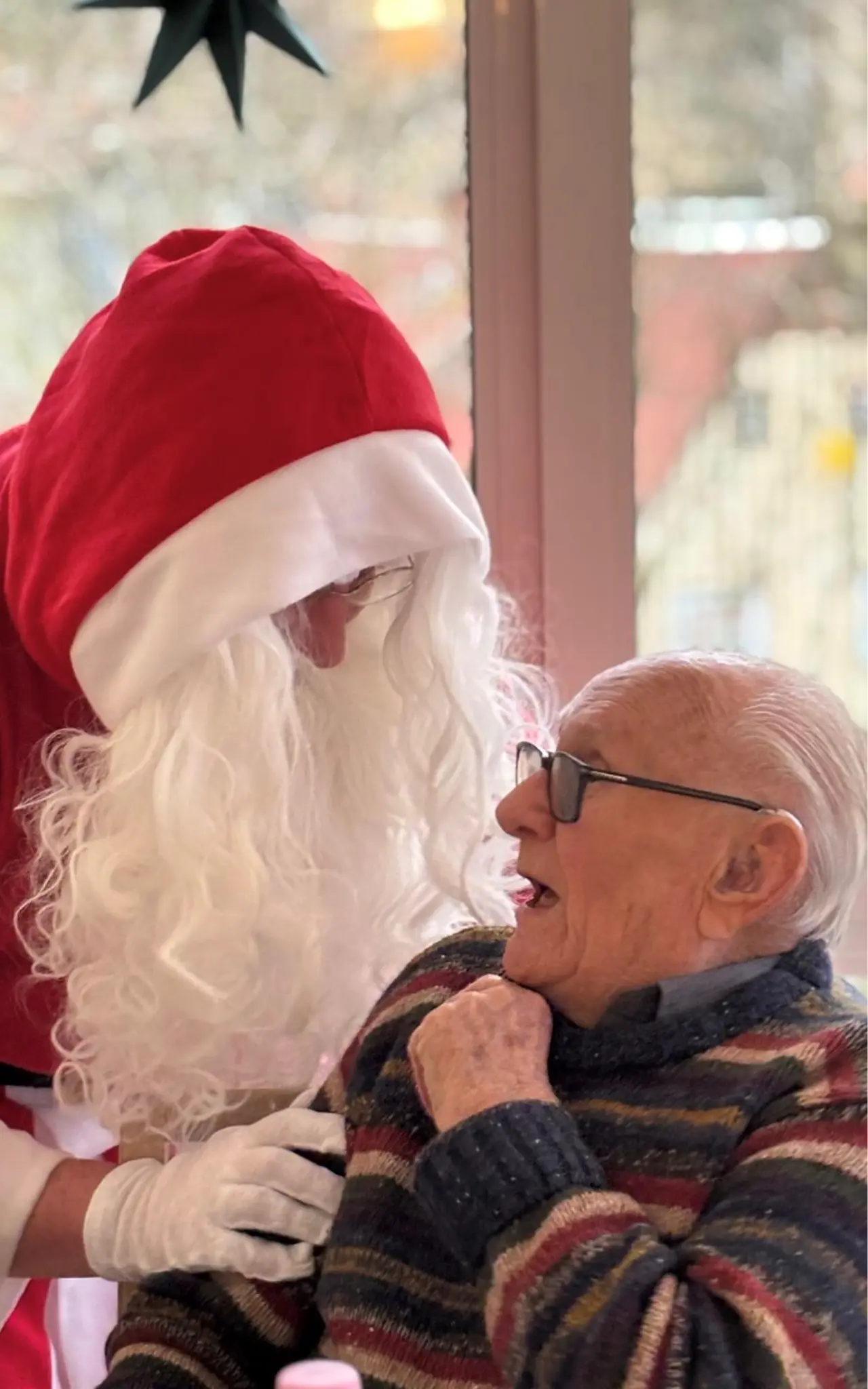 Weihnachtsmann-Besuch Weihnachten 2025